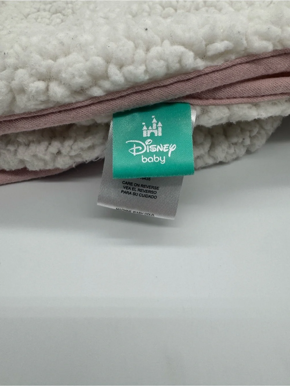 Disney Baby Microfiber/Fleece Plush Sherpa Blanket